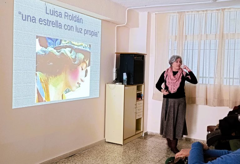 Conferencia sobre María Luisa Roldán, la roldana