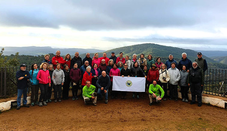 Viaje senderista a la sierra de Aracena
