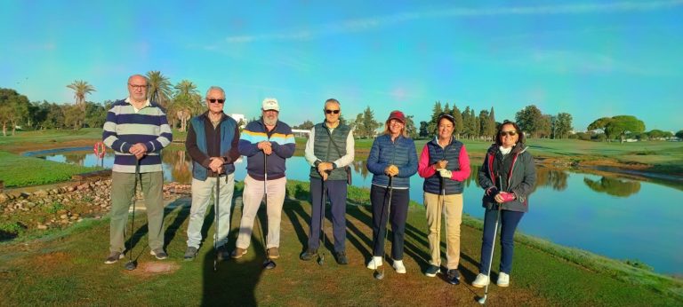Convivencia del taller de golf